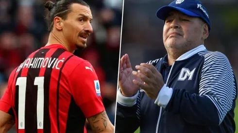 Ibrahimovic quiso jugar en Napoli por Maradona.