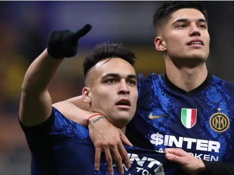 Lautaro Martínez acerca a Inter a la cima de la Serie A