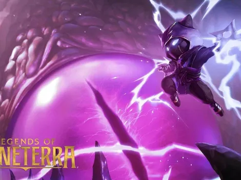Primer vistazo a la carta de campeón de Kennen para Legends of Runeterra