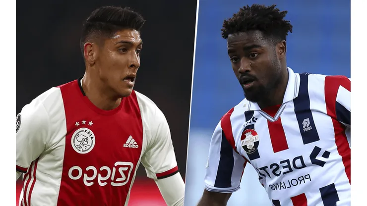 Ajax vs. Willem II por la Eredivisie de los Países Bajos.