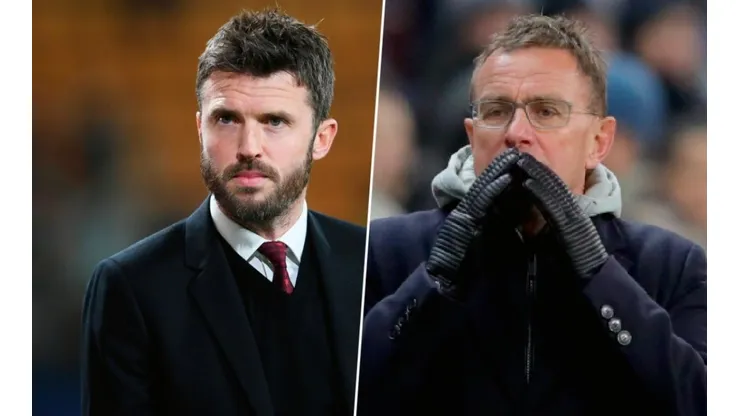 Michael Carrick seguirá como interino, a pesar de que Ralf Rangnick fue anunciado.