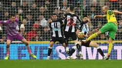 Gol de Norwich ante Newcastle.