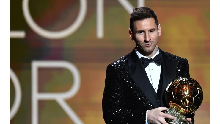 Messi, con su séptimo Balón de Oro.