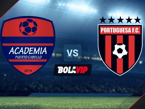 Academia Puerto Cabello vs. Portuguesa por la Ligue Futve de Venezuela 2021