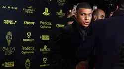 Kylian Mbappé en la gala del Balón de Oro.