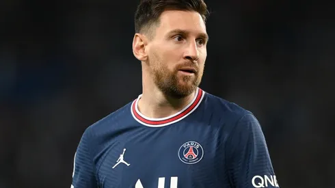 Lionel Messi en un encuentro con PSG.