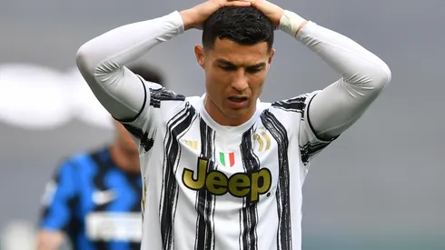 Cristiano Ronaldo en un encuentro con Juventus.