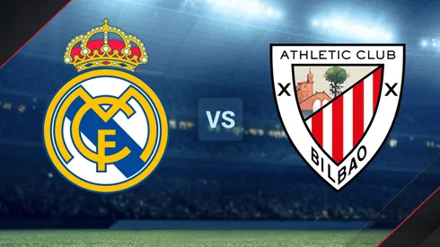 Real Madrid vs. Athletic Club por la Liga Española.