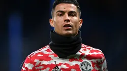 Cristiano Ronaldo, jugador del Manchester United.