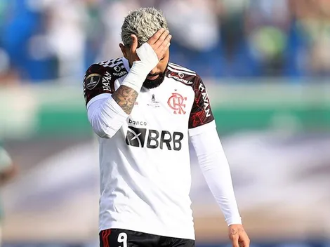 Esta vez no le salió: Gabriel ‘Gabigol’ Barbosa tocó el trofeo y no ganó la Libertadores