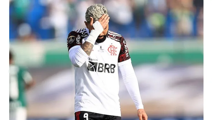 Gabriel Barbosa con Flamengo.