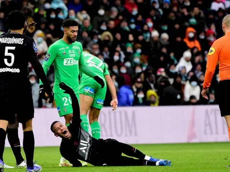 La escalofriante torcedura de tobillo de Neymar