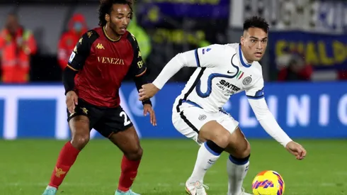 Lautaro Martínez, delantero del Inter.