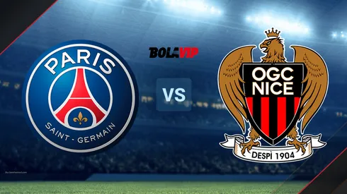 PSG vs, Niza por la Ligue 1 de Francia.
