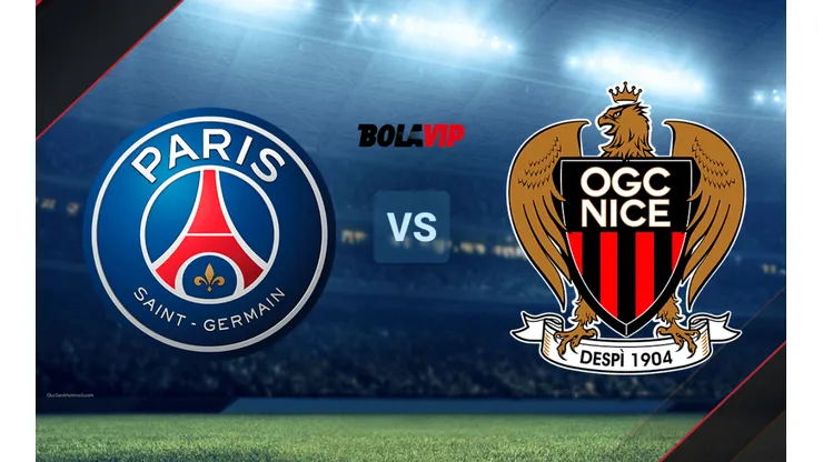 PSG vs, Niza por la Ligue 1 de Francia.