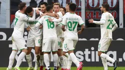 Sassuolo derrotó a AC Milan en la Serie A