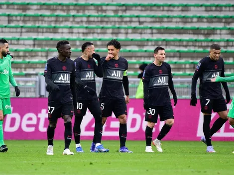 PSG sacó los 3 puntos en su visita a Saint-Étienne
