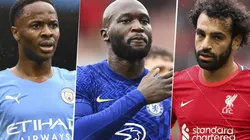 Tabla de posiciones de la Premier League de Inglaterra.