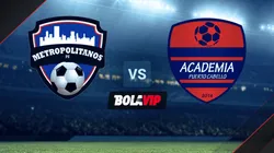 Metropolitanos vs. Academia Puerto Cabello por la Liga Futve de Venezuela 2021
