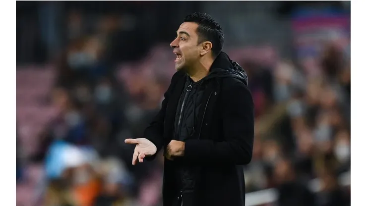Xavi Hernández ya había hablado sobre el fichaje de un delantero.
