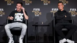 Cristiano Ronaldo y Lionel Messi, en la previa a la gala del Balón de Oro 2015