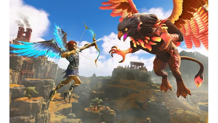 Immortals Fenyx Rising está gratis para probar por el 35° aniversario de Ubisoft