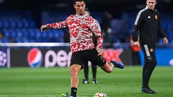 Cristiano Ronaldo acompañado de los gemelos.