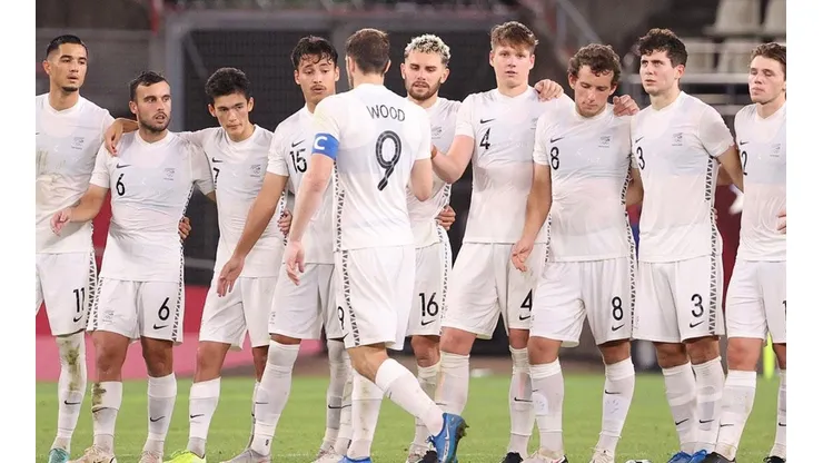 Nueva Zelanda en partido por Oceanía.