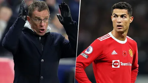 Ralf Rangnick y Cristiano Ronaldo, los hinchas esperan que rindan juntos.