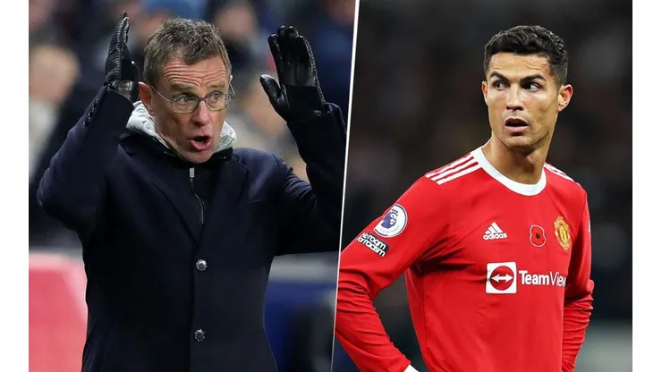 Ralf Rangnick y Cristiano Ronaldo, los hinchas esperan que rindan juntos.