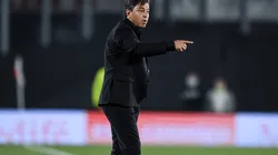 Marcelo Gallardo en dirección con River.