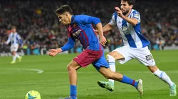 Abde Ezzalzouli en acción con Barcelona.