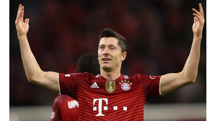 Robert Lewandowski, delantero del Bayern Munich.