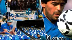 Maradona, leyenda de Nápoles.