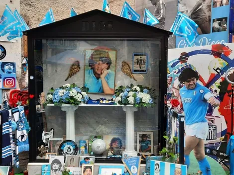 Bolavip en Napoli: el homenaje a Maradona a un año de su partida