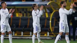 Real Madrid en festejo ante Sheriff.