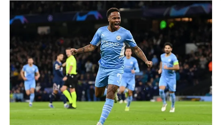 Sterling y su grito de gol para el triunfo de Manchester City sobre PSG