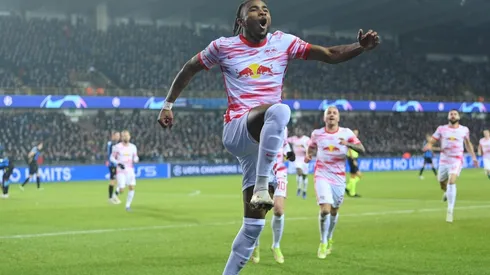 Christopher Nkunku, autor de un doblete.