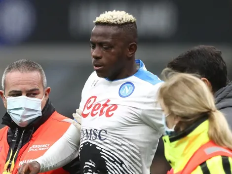 Fractura de Osimhen: fuerte disputa entre Napoli y Nigeria por la Copa África