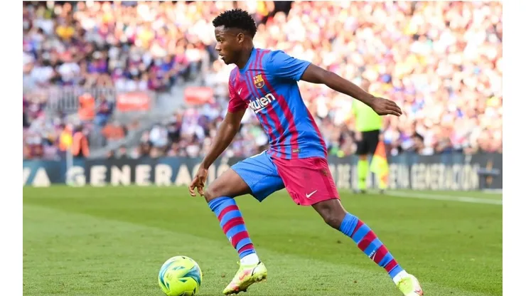 Ansu Fati espera recuperarse para estar ante Bayern Múnich.