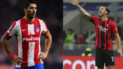 Luis Suárez y Zlatan Ibrahimovic por la UEFA Champions League.