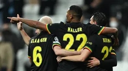 Haller le da el triunfo a Ajax y sube a lo más alto de la tabla de goleadores de la Champions League.