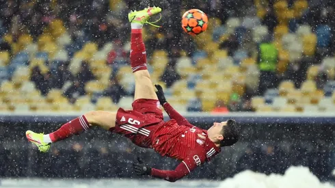 Chilena de Robert Lewandowski