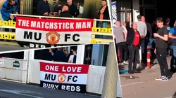 Fans de Manchester United en Villarreal.