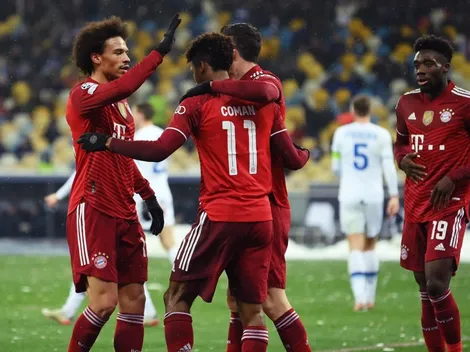 Bayern Múnich cumplió con su visita a Dinamo Kiev