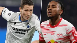 Brujas vs. Leipzig por la Champions League (Fotos: Getty).