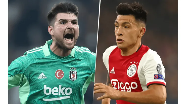 Besiktas vs. Ajax por la Champions League (Fotos: Getty).