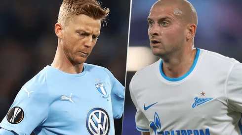 Malmo vs. Zenit por la Champions League (Fotos: Getty).