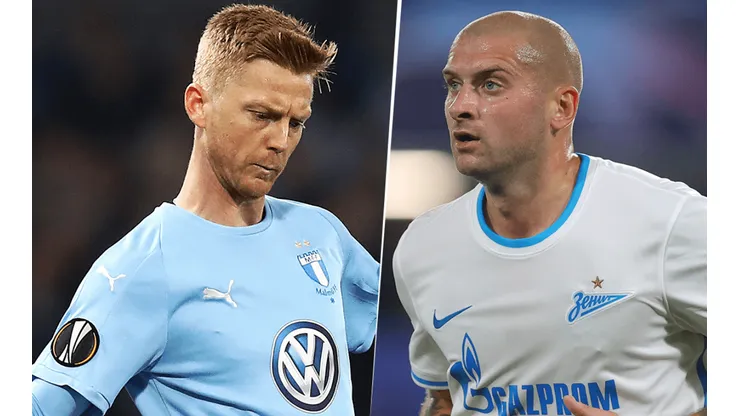 Malmo vs. Zenit por la Champions League (Fotos: Getty).