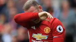 Wayne Rooney en su despedida de Manchester United.